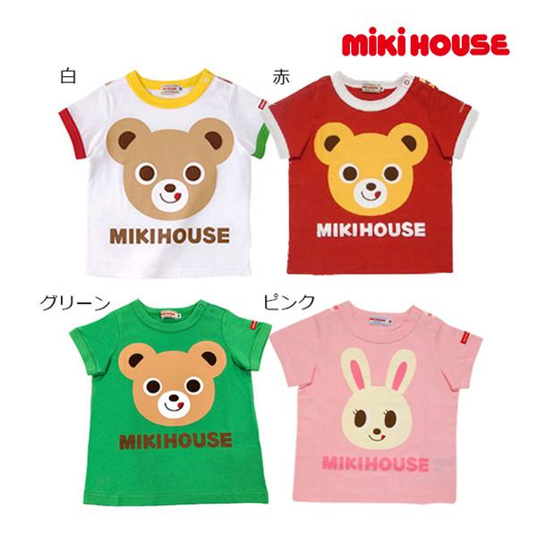 ○30％OFFセール○ミキハウス mikihouse 半袖Tシャツ(80・90・100  