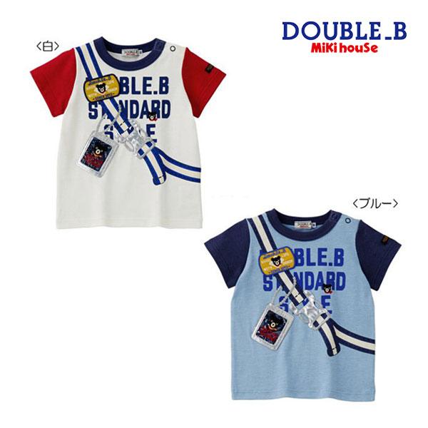 ○30％OFFセール○ミキハウス ダブルビーmikihouse半袖Tシャツ(70・80 
