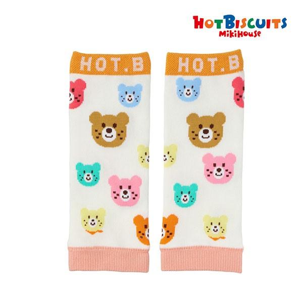 ミキハウス　ホットビスケッツ　mikihouse　カラフルビーンズ レッグウォーマー　( フリー ） 子ども服　赤ちゃん　ベビー　幼児　男の子　女の子　防寒対策