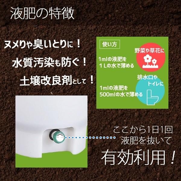 生ごみ処理機 家庭用 バイオ式 生ゴミ 処理機 18l キッチン 野菜 肥料 土 リサイクル エコ 家庭菜園 有機肥料 液肥 環境保護 防臭 消臭 庭 Buyee Buyee 日本の通販商品 オークションの代理入札 代理購入