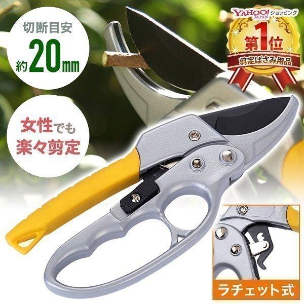 剪定ばさみ ラチェット 剪定鋏 アルミ 園芸ばさみ ラチェット式剪定ばさみ 軽量 造園 盆栽 植木 枝 ガーデニング ハサミ 小型 手入れ 庭 家庭菜園 Attention 通販 Yahoo ショッピング