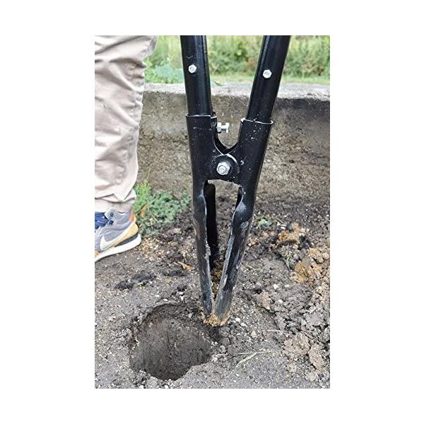複式ショベル 穴掘り機 手動 千吉 10mm 穴掘り工具 立ったまま 穴掘り器 穴掘り 道具 穴あけ 工具 庭 土 畑 農業 ショベル 下穴堀 Buyee Buyee 日本の通販商品 オークションの入札サポート 購入サポートサービス