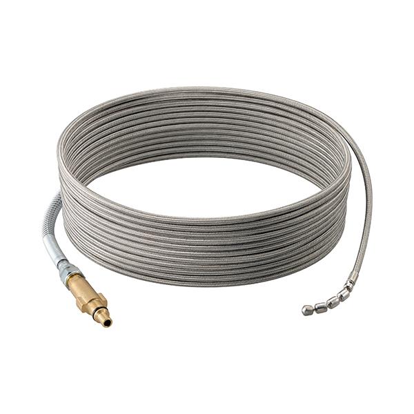 京セラ リョービ(RYOBI) 高圧洗浄機 パイプクリーニングキット(10m、ステンレスホース、スズランノズル) 6710187 attention8-25_at-136231