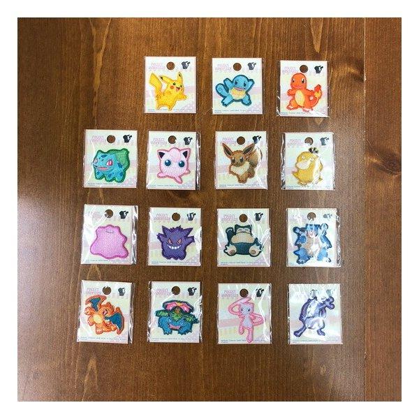 シール＆アイロン接着ミニワッペン/ポケットモンスターワッペン