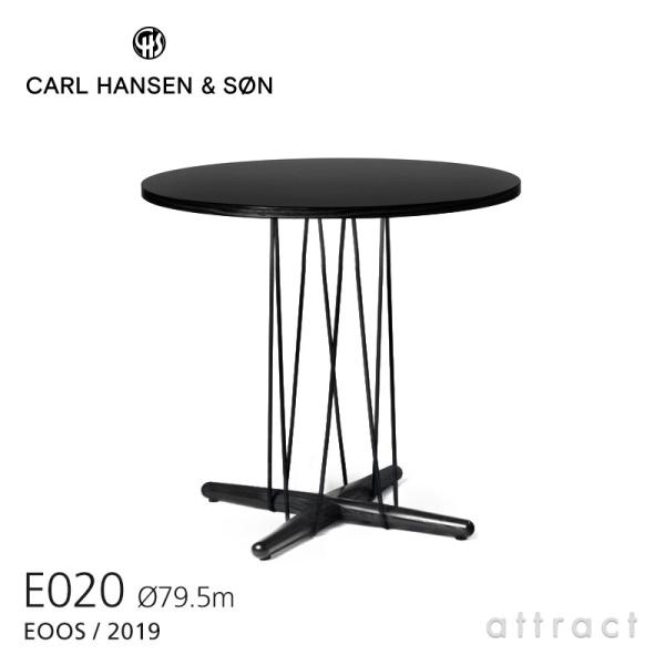 Carl Hansen &amp; Son �J�[���n���Z�����T�� E020 Embrace Table ��79.5×H74cm �I�[�N �u���b�N�h�� �x���F�u���b�N Eoos