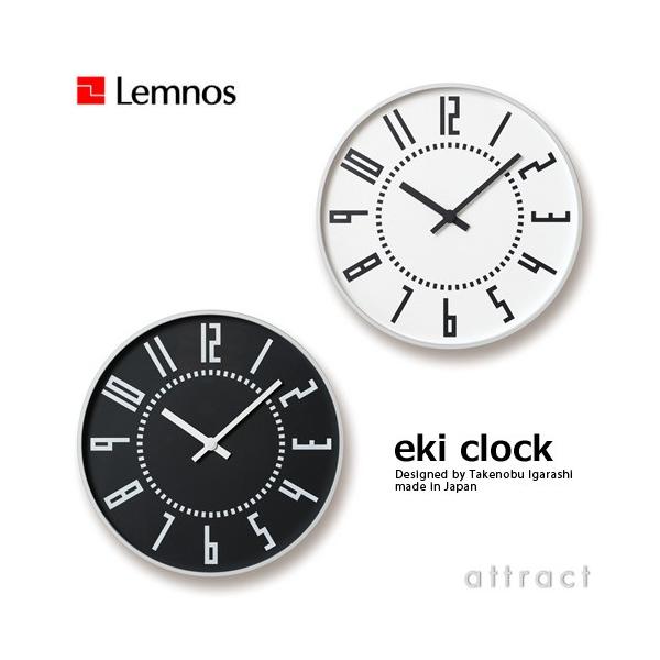mX Lemnos ^J^ eki clock GLNbN wv TIL16-01 ՃJ[FubN zCg fUCi[F܏\ В wall clock