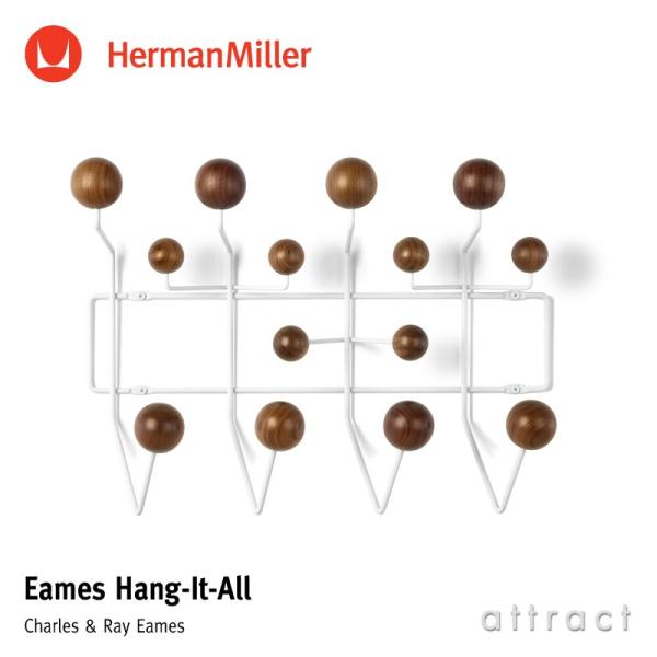 Herman Miller �n�[�}���~���[ Eames Hang-It-All �E�H�[���i�b�g �z���C�g �f�U�C���FCharles &amp; Ray Eames �`���[���Y�����C�E�C�[���Y