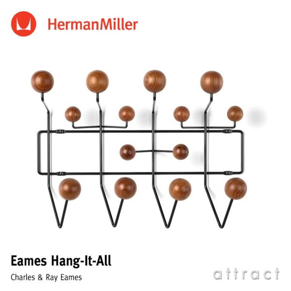 Herman Miller �n�[�}���~���[ Eames Hang-It-All �E�H�[���i�b�g �u���b�N �f�U�C���FCharles &amp; Ray Eames �`���[���Y�����C�E�C�[���Y