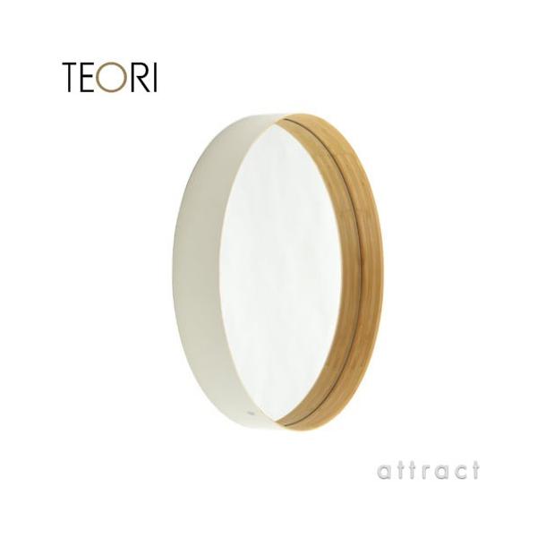 TEORI テオリ ZERO ゼロ ミラー 鏡 Mサイズ Φ40cm カラー：乳白色
