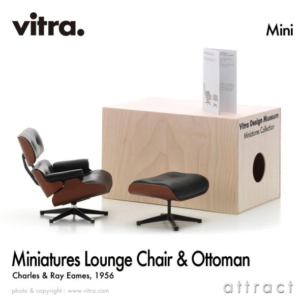 Vitra ���B�g�� �~�j�`���A�R���N�V���� Lounge Chair &amp; Ottoman ���E���W�`�F�A �f�U�C���F�`���[���Y�����C�E�C�[���Y