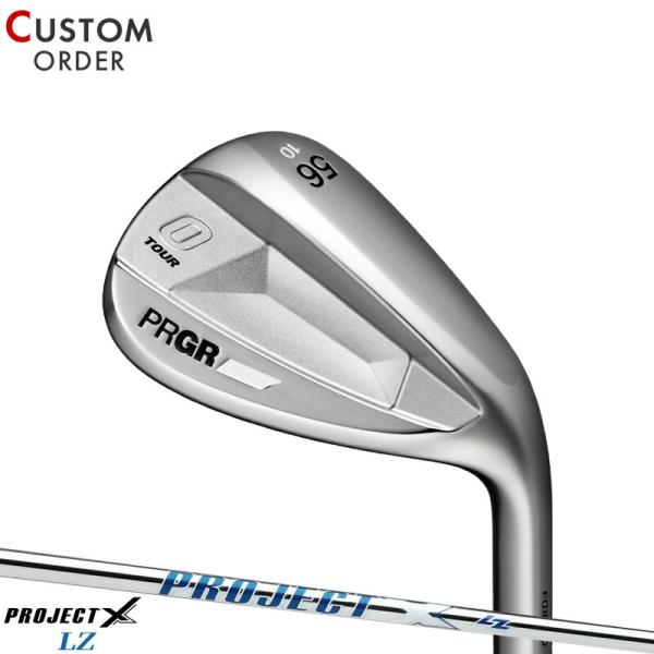 特注カスタムクラブ プロギア 2023 0 ツアーウェッジ RIFLE PROJECT X シャフト PRGR（プロギア） カスタム 0 ツアー ウェッジ 2023 プロジェクト X LZ