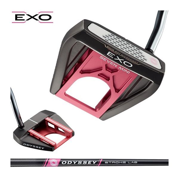 数量限定品 オデッセイ パター Exo パター Exo ピンク Seven Mini パター Odyssey エクソーカラーセブンミニ ストロークラボ 1009 アトラクトゴルフ