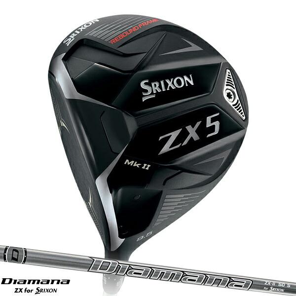 即納】左用 スリクソン ZX5 Mk II ドライバーDiamana ZX-II 50 