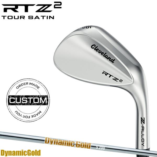 【受注生産】【正規品】 右打用 クリーブランド RTZ2 ウェッジ ツアーサテン ダイナミックゴールド HT カスタムオーダー (2026)