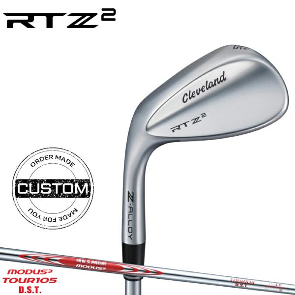 【受注生産】【正規品】 左打用 クリーブランド RTZ2 ウェッジ ツアーサテン モーダス3 ツアー 105 DST カスタムオーダー レフティー