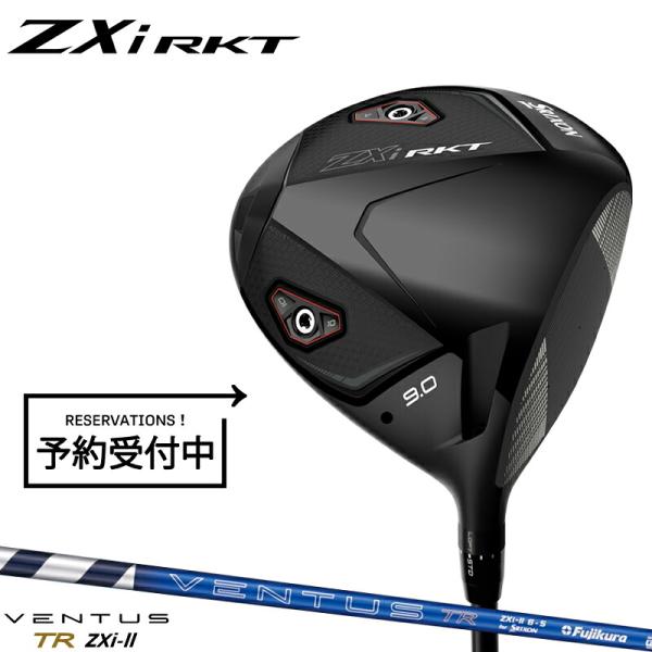 【予約】【正規品】 右打用 ダンロップ スリクソン ZXi RKT ドライバー オリジナル ベンタス TR ZXi-ll 通常生産品 ロケット (2026)