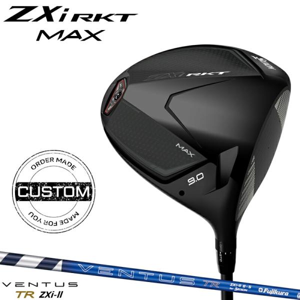 【受注生産】【正規品】 右打用 ダンロップ スリクソン ZXi RKT マックス ドライバー オリジナル ベンタス TR ZXi-llカスタムオーダー ロケット MAX (2026)