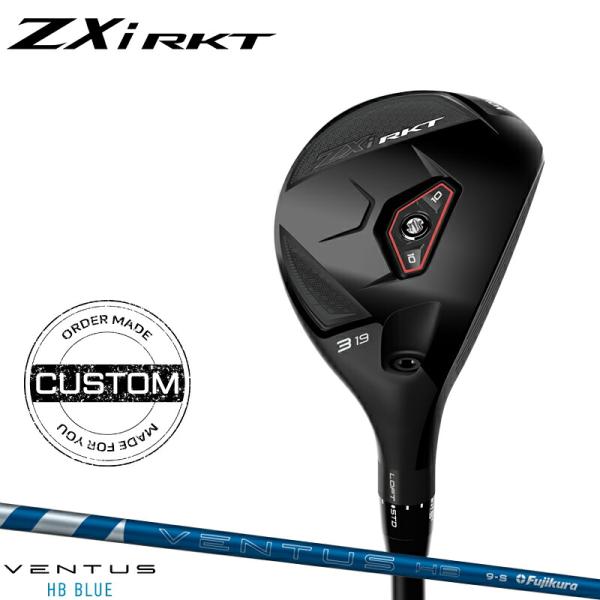 受注生産 正規品 右打用 ダンロップ スリクソン ZXi RKT ハイブリッド フジクラ ベンタス ハイブリッド ブルー カスタムオーダー (2026)