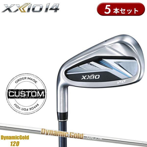 XXIO カスタム 左打用 ダンロップ ゼクシオ14 アイアンセット 5本組