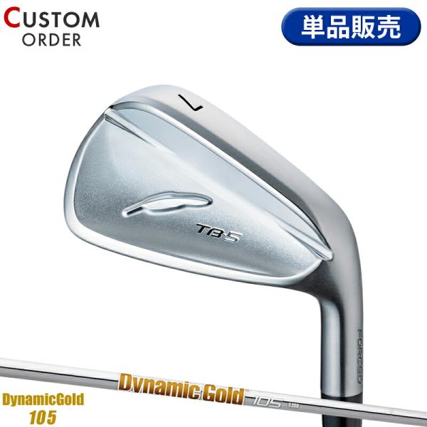 カスタム フォーティーン TB-5 フォージド 単品アイアン ダイナミックゴールド 105 スチールシャフト FOURTEEN TB5 FORGED DG105