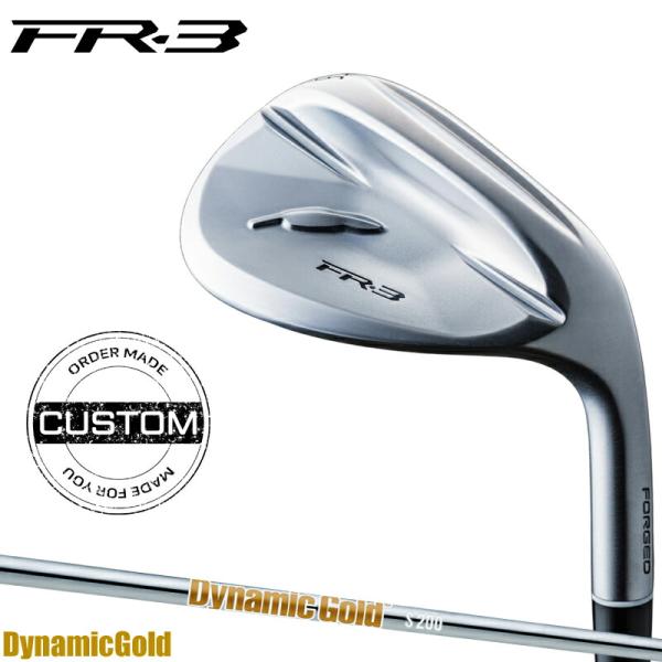 【受注生産】【正規品】 右打用 フォーティーン FR-3 ウェッジ パールサテン ダイナミックゴールド カスタムオーダー (2026)
