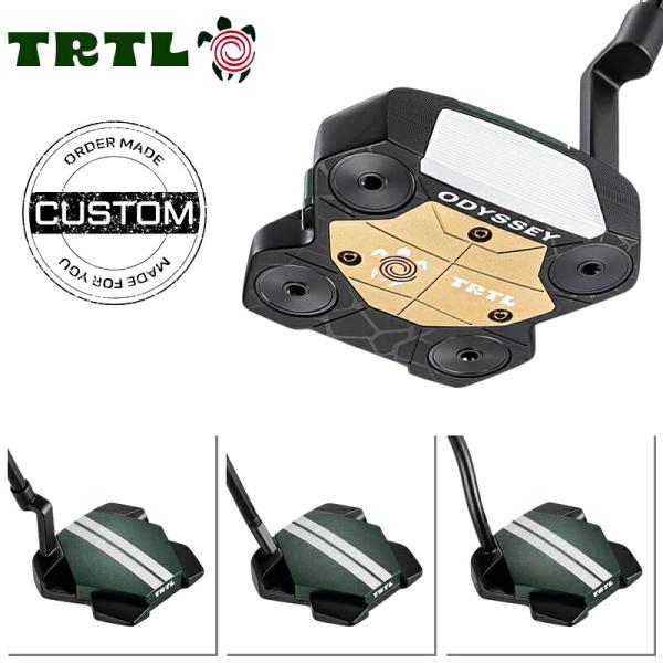 【受注生産】【正規品】 右打用 オデッセイ タートル パター カスタムオーダー ODYSSEY TRTL CH/DB/S (2026)
