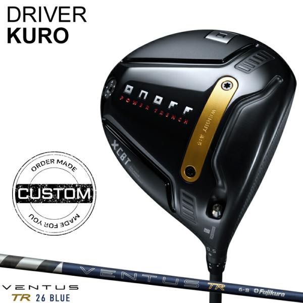 KURO（オノフ） 【受注生産】【正規品】 右打用 オノフ ドライバー 黒