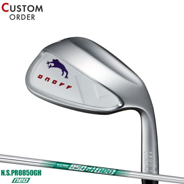 カスタム 女性用 オノフ フロッグス リープ2 ウェッジ NSプロ 850GH ネオ スチールシャフト ONOFF FROG'S LEAP LADY N.S.PRO 850GH neo