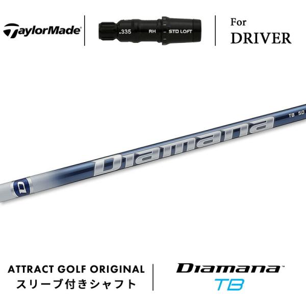 TaylorMade（テーラーメイド） カスタム ドライバー用スリーブ付き