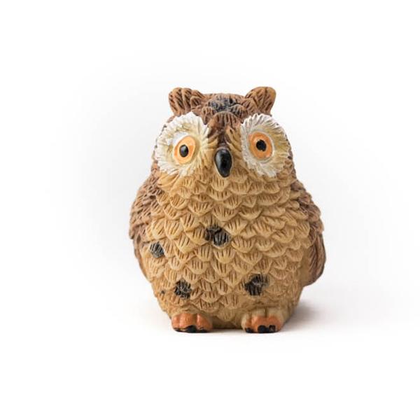 福が来る？福を呼ぶ？可愛いフクロウの置物 B : アットショップ Yahoo 