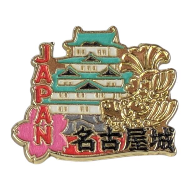 全国お城ピンバッジ 名古屋城(メール便対応可能：0.5サイズ）