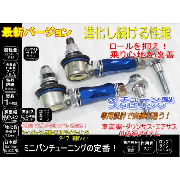 ミニ mini 調整式 スタビリンク スタビライザーリンク リア1台分 F55