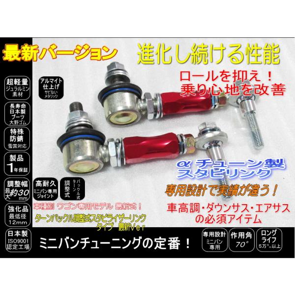 【MINI F型用】NM Engineering フロントスタビリンク MINI F型用】NM Engineering フロントスタビリンク