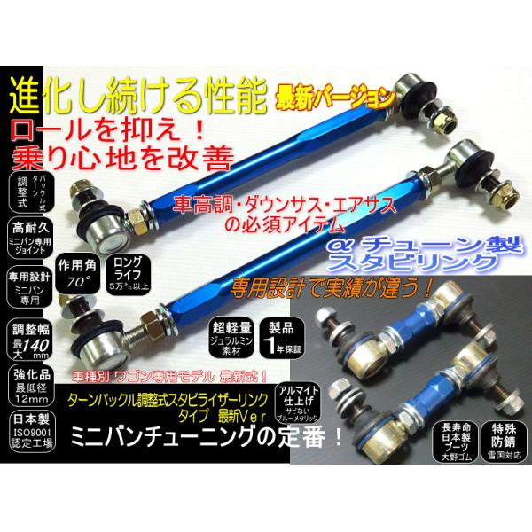 調整式スタビライザーリンク1台分　アルファード30後期AGH30 atune-shop_zfu5b8ym3z