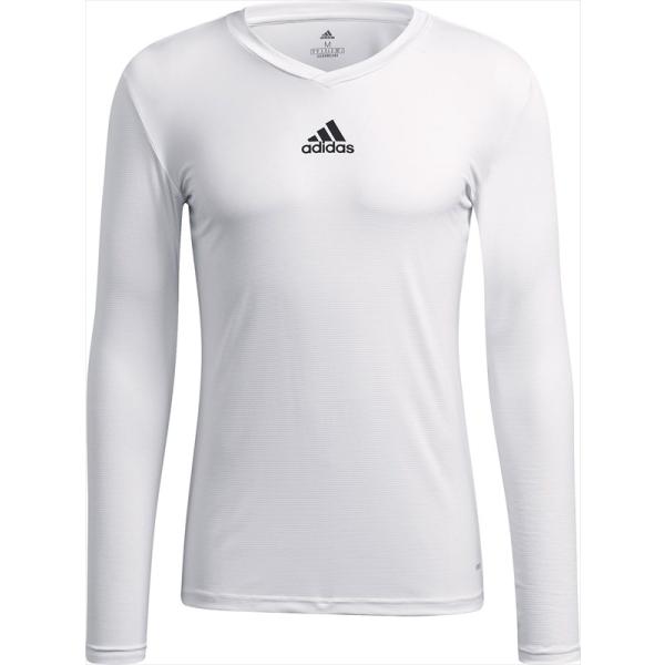 【1点までメール便可】 [adidas]アディダス チームベース 長袖Tシャツ (22999)(GN5676) ホワイト[取寄商品]
