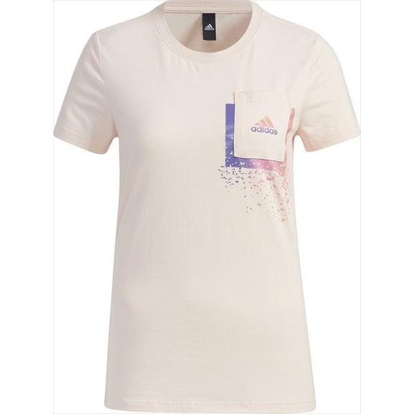 Adidas アディダス レディース W Mh Logo On Pocket Tシャツ Gp0687 ピンクティント 取寄商品 Osajp Gp0687 スポーツゾーンaspo 通販 Yahoo ショッピング