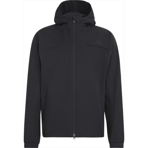 [adidas]アディダス マストハブ 3層構造 フリース裏地 フルジップ ジャケット (WP086)(KW3365) ブラック[取寄商品]