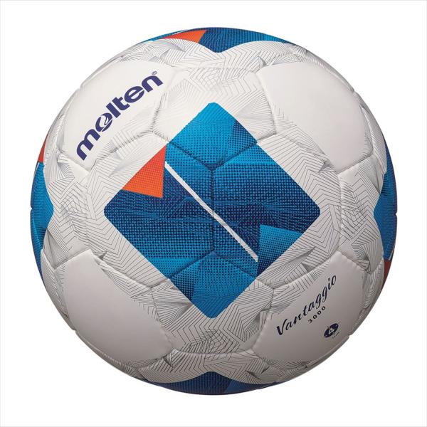 [molten]モルテン サッカーボール 検定4号球 ヴァンタッジオ3000 (F4N3000)ホワイト/ブルー[取寄商品]