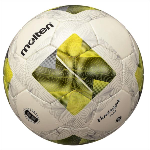 [molten]モルテン シニアサッカーボール 検定5号球 ヴァンタッジオ3060軽量 シニアサッカー用 (F5N3060-LY)シャンパンシルバー/イエロー[取寄商品]