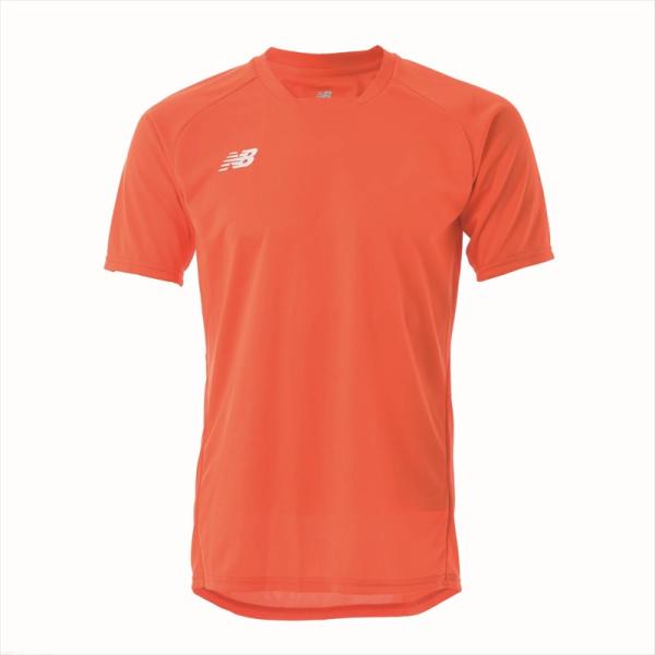 【1点までメール便可】 [New Balance]ニューバランス ゲームシャツ (JMTF0486)(ORG) オレンジ[取寄商品]
