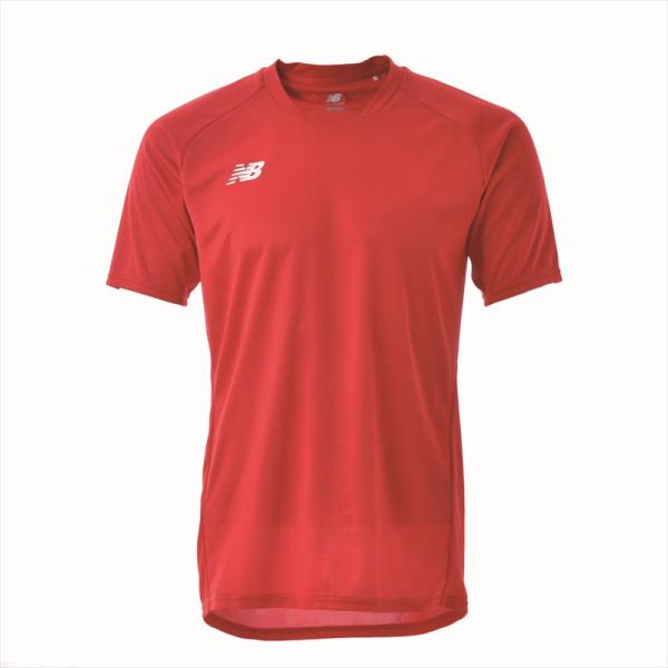 【1点までメール便可】 [New Balance]ニューバランス ゲームシャツ (JMTF0486)(RED) レッド[取寄商品]