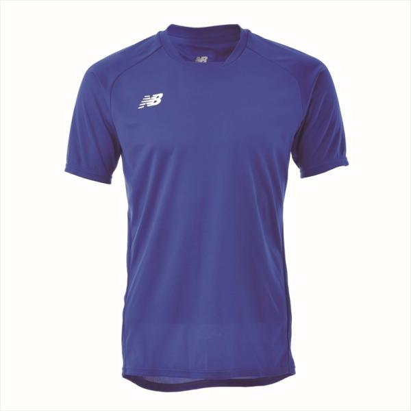 【1点までメール便可】 [New Balance]ニューバランス ゲームシャツ (JMTF0486)(RYB) ロイヤルブルー[取寄商品]