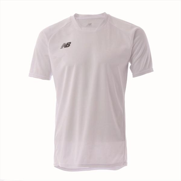 【1点までメール便可】 [New Balance]ニューバランス ゲームシャツ (JMTF0486)(WT) ホワイト[取寄商品]