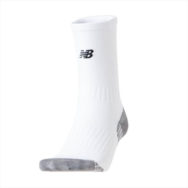 【1点までメール便可】 [New Balance]ニューバランス トレーニンググリップソックス ナノフロント (LAS45645)(WT) ホワイト[取寄商品]