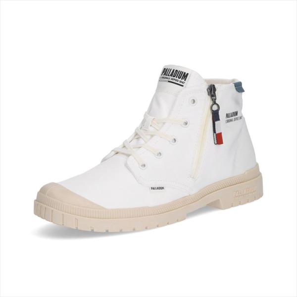PALLADIUM ホワイト ハイカットスニーカー PALLADIUM]パラディウム 男女兼用ハイカットスニーカー SP20 HI