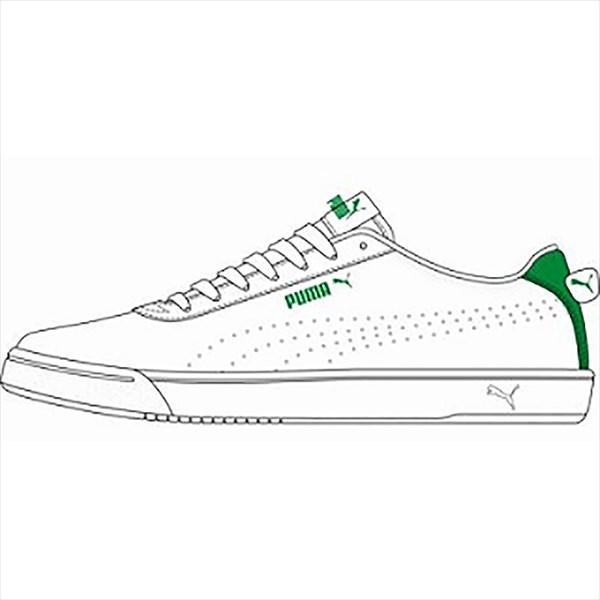 Puma プーマ メンズスニーカー コート ピュア 06 プーマ ホワイト プーマ ホワイト アマゾン グリーン 取寄商品 Ospmj 06 スポーツゾーンaspo 通販 Yahoo ショッピング
