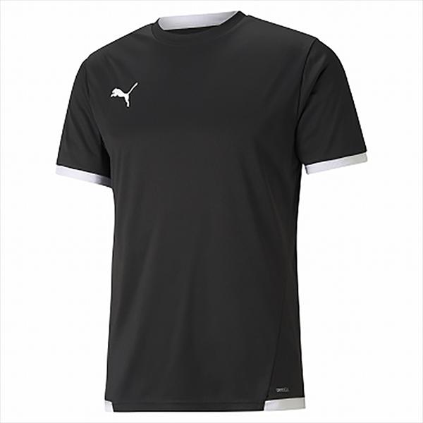 【1点までメール便可】 [PUMA]プーマ TEAM LIGA ゲームシャツ (705150)(03) プーマ ブラック/プーマ ホワイト