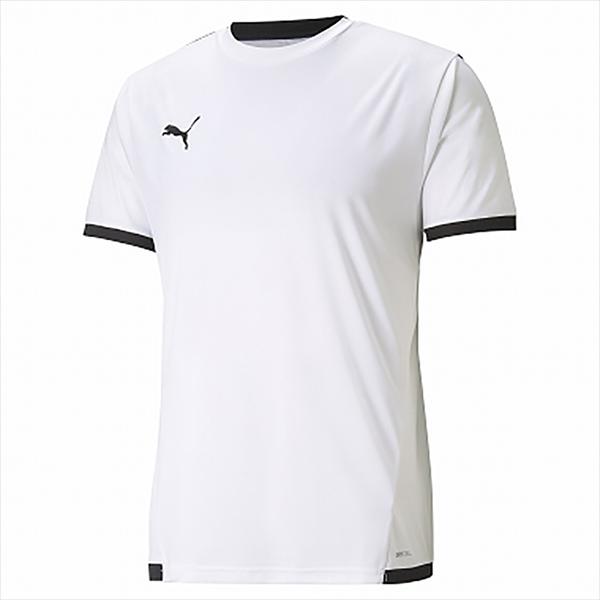 【1点までメール便可】 [PUMA]プーマ TEAM LIGA ゲームシャツ (705150)(04) プーマ ホワイト/プーマ ブラック