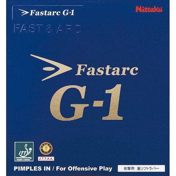 【メール便可】 [Nittaku]ニッタク 裏ソフトラバー『赤』 ファスタークG-1 (NR8702...