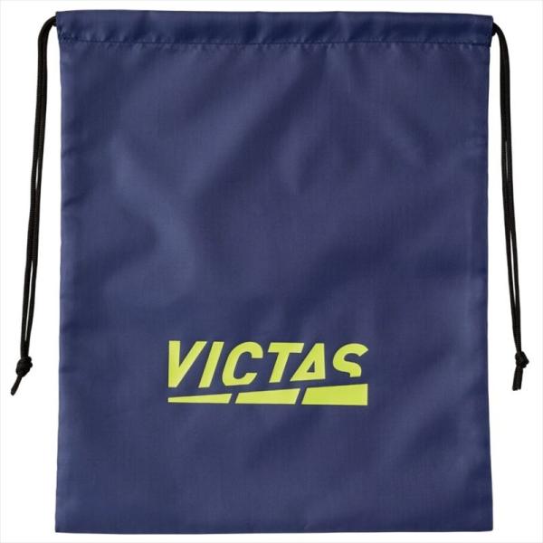 【1点までメール便可】 [VICTAS]ヴィクタス 卓球バッグ プレイロゴマルチバッグ (682101)(6000) ネイビー[取寄商品]